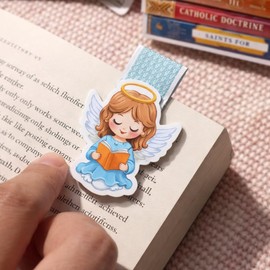 Separadores de Libro Magnéticos Religiosos Marcadores de Página para Biblia y Lectura Bookmarks Magnéticos Decorativos Set de Separadores de Libros