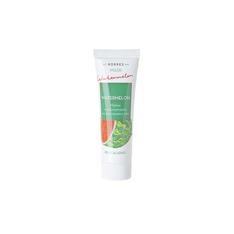 KORRES Watermelon Revitalising Mask Beauty Shot Revitalising and Refreshing Mask