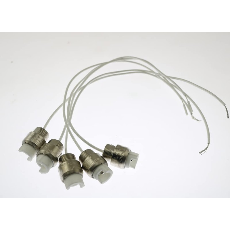 BLLNDX 5 Pack R7S Ceramics Lamp Base Socket Lamp Holder