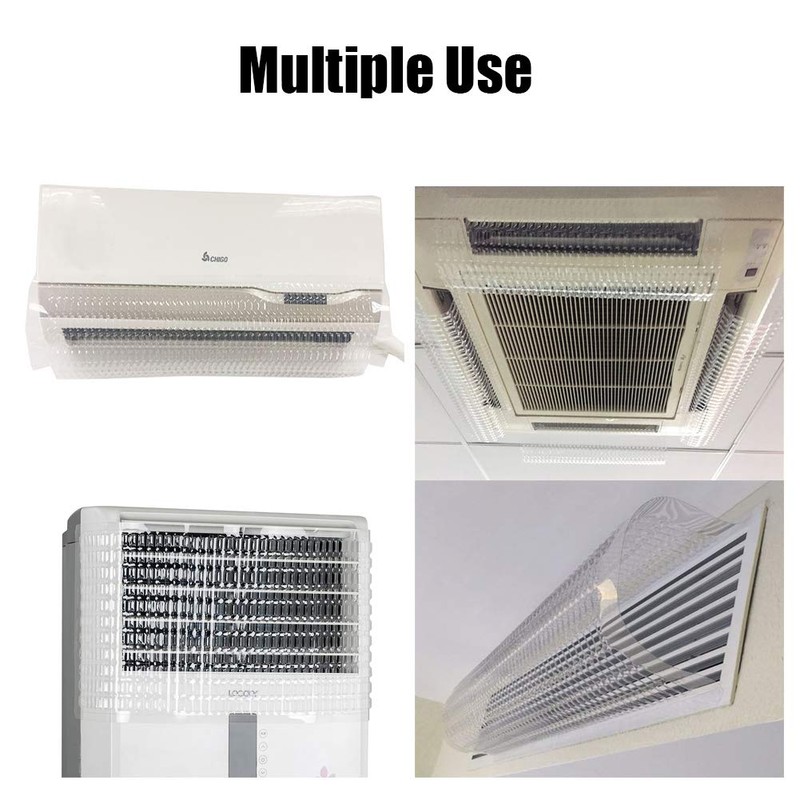 Liveinu Unique Design Adjustable Reusable Heat and Air Deflector for