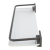 30cm Bathroom Wall Mounted Shelf Space Aluminum Acrylic Towel Rack
