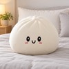 Cute Giant Dumpling Plush Pillow – Soft Squishy Stuffed Toy