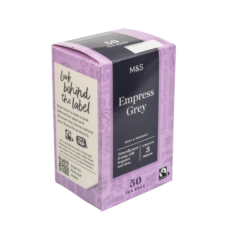 M&S Marks & Spencer Empress Grey Teabags, 200 Bags (4