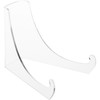 Plymor Clear Acrylic Flat Back Display Easel with Extra Deep