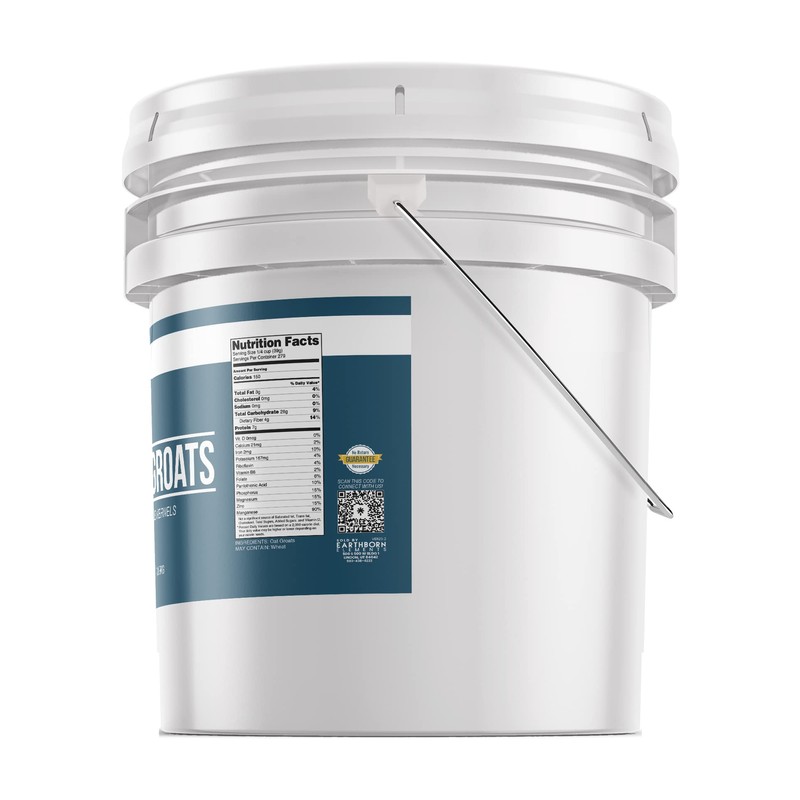 Earthborn Elements Oat Groats (3.5 Gallons), Good Source of Iron