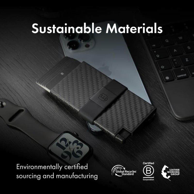 Ekster Carbon Fiber Wallet | Minimalist Card Holder Wallets for