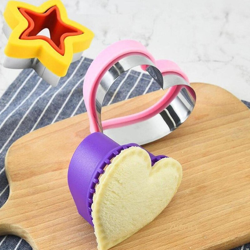 43 Pcs Mini Sandwich Cutter Sealer Sandwich Maker Cookie Sandwich