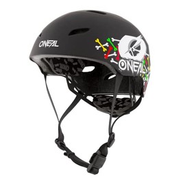 O'NEAL Mountain Bike Helmet Children's Enduro All-Mountain ABS Shell Fidlock Magnetic Closure Large Ventilation Openings Dirt Lid Helmet Youth Skulls Black Multi Size L
