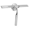 Window Glass Wiper One-Side Brush Stainless Steel with Suction Cup