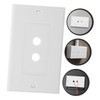 IWOWHERO Home Theater Connector Wall Plate with Banana Binding Post