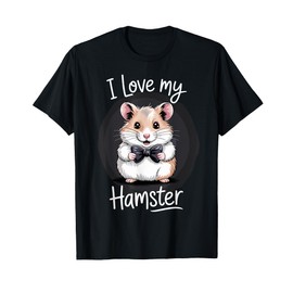 I Love My Hammy Dwarf Hamster Lover Hamster Pet Toddler Kids T-Shirt