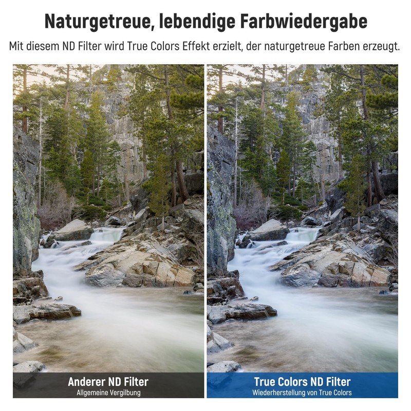 NEEWER 49 mm True Colour Variable ND and CPL Filter