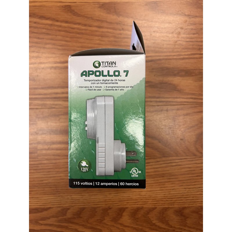 Titan Controls Apollo 7, 24 Hour Digital Timer