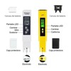 TDS EC PH Meter Set Portable Professional Digital Water Quality