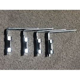 Contractors Wardrobe Top Guide Bracket B3000 (RM-B3000) 4-Pack (Metal Bracket Only)