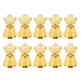 10pcs Table Number Holders European Style Innovative Bell Shaped Metal Place Card Holders for Event Wedding Restaurants