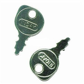 (Part New) 109-4736 (2 Pack) Compatible with Exmark Zero Turn Mower Ignition Switch Key Fits Lazer Z Models + Suitable for Other Models