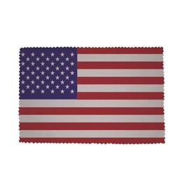 Glasses Cleaning Cloth USA Flag Glass Cleaning Cloth Microfibre Cloth