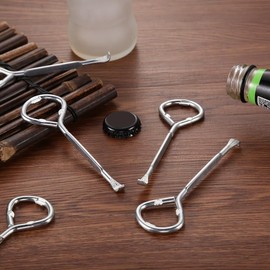 1pc Silver Stainless Steel Simple Can Opener,Multifunctional Can Opener,Simplicty Fashionable Bottle Opener, Paint Bucket Opener Beer Durability and attraction,Manual Can Openers