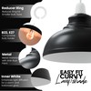 LEDSone Metal Ceiling Lamp Shade 29cm Easy Fit Light Pendant
