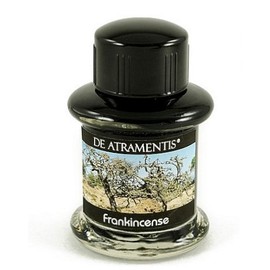 Frankincense Scented/Cool Grey Premium Handmade Fountain Pen Bottled Ink by De Atramentis