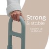 Medline Bathtub Grab Bar w/ Microban – Bathroom Wall Support