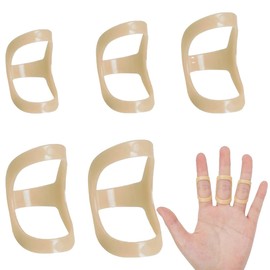Finger Splint, 5 Pieces, Thumb Splint for Support and Protection of Broken Fingers, Immobilization of Knuckles and Straightening, for Arthritis, Tendonitis and Thumb Sprain (6,7,8,9,10)