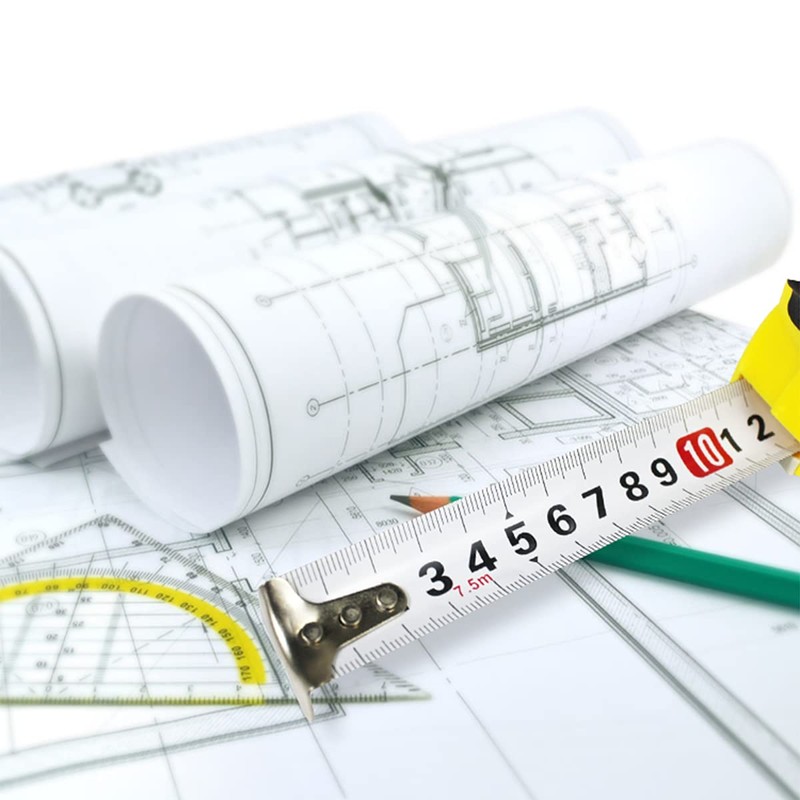 HYWJ Measuring Tape Measure Convex Tape Measure 2.9 ft (7.5