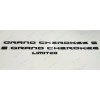 Grand Cherokee 3PCS Gloss Black Door Rear Limited Emblems 2021-2023