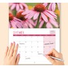 2025 A4 Flowers Calendar. One Month to View. A3 when