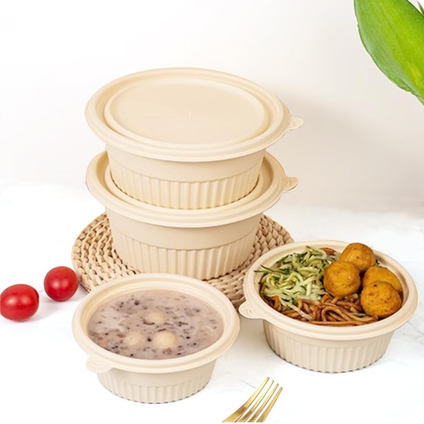 30 Packs 16oz Meal Prep Containers Disposable,take out food storage