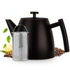 Vaja Trends Double-walled teapot, insulated and drip-free, stainless steel, matte