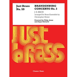 Brandenburg Concerto No. 3: Just Brass Series, No. 59