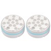 2PCS Submersible Pool Light with Remote Control Magnetic Suction Cup