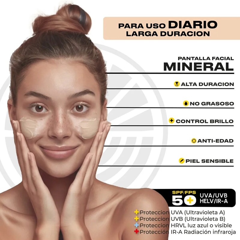 Kit Protector Solar Ulmar Facial Matificante +corporal 250ml
