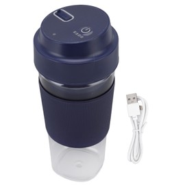Electric Juicer Cup 300ML 1200mAh Battery USB Charging Handheld Electric Safety Juicer Cup for Office Home Travelling Blue