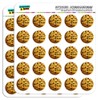 Chocolate Chip Cookie 1" Planner Calendar Scrapbooking Crafting Stickers -