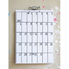 DIN A3 Wandkalender (18 Monate Laufzeit) z.B. M√§rz 2025 - Aug 2026