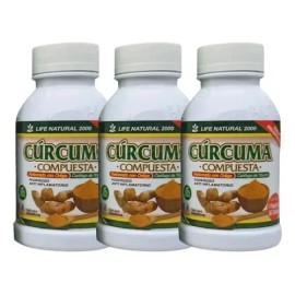 Cúrcuma Compuesta Anti Flamatorio Tabletas Pack Sabor