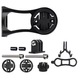 Bicycle Double Handle Bicycle Computer Bracket, Garmin Bracket, Computer Mount, Computer Mount, Aluminum Alloy, Rustproof, Durable, Lightweight