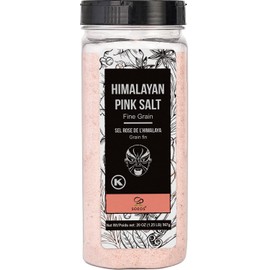 Soeos Himalayan Salt - Fine Grain, 20 oz, Himalayan Pink Salt, Pure Rock Salt for Grinders and Salt Mills, Kosher & Natural Certified, Healthy