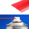 Spray Can Straws,Oil Cleaner Lubricant Tubes,Plastic Replacement Spray Can Extension