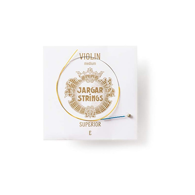JARGAR Violin single string Superior E steel tin plated Medium