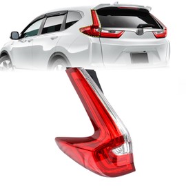 Sheraho LED Tail Light Compatible with 2017 2018 2019 Honda CRV CR-V Replacement for 33550-TLA-A01 HO2804113 Outer Taillight Rear Lamp Left Driver Side