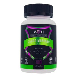 Suplemento Cardo Mariano Puro De 100 Cápsulas 500 Mg A4h