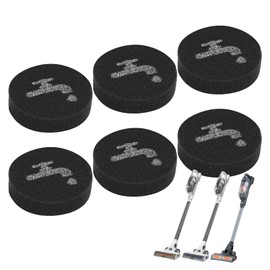 DR DAPPER Vacuum Filter Replacement Compatible with BLACK+DECKER POWERSERIES+ 16V/20V Cordless Stick Vacuum Models BHFEA420J, BHFEA520J, BHFEA18D1, Part #BHFEAF1 / 5140238-22, 6 Pack