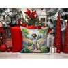 Caroline's Treasures Spring Path Throw Pillow, 14Hx14W, German Shorthaired Pointer