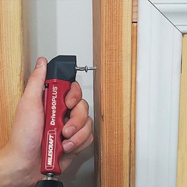 Milescraft 1303 Drive90PLUS Impact Ready Right Angle Drill Attachment - Perfect for Drilling or Driving in Tight Spaces - Minimum Reach of 1.5 in. - Accepts Most 1/4 in. Hex Accessories