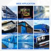 Hot Air Plastic Welder 1600W Plastic Welding Roofing Kit 110V,