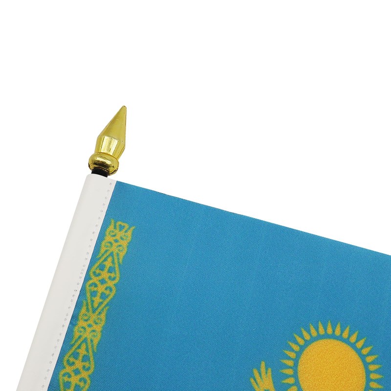 AZ FLAG - Kazakhstan Table Flag 4'' x 6'' -